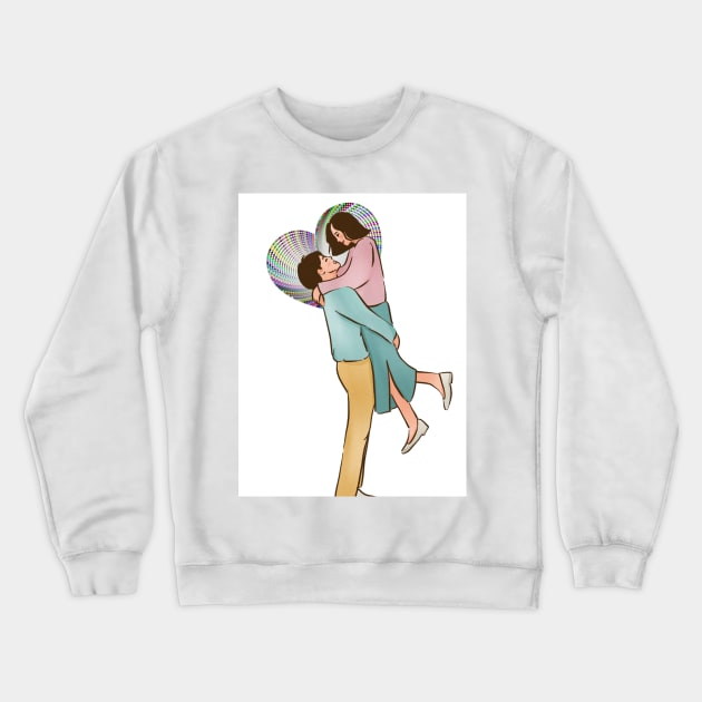 love proposel Crewneck Sweatshirt by Sailakshmi Arts